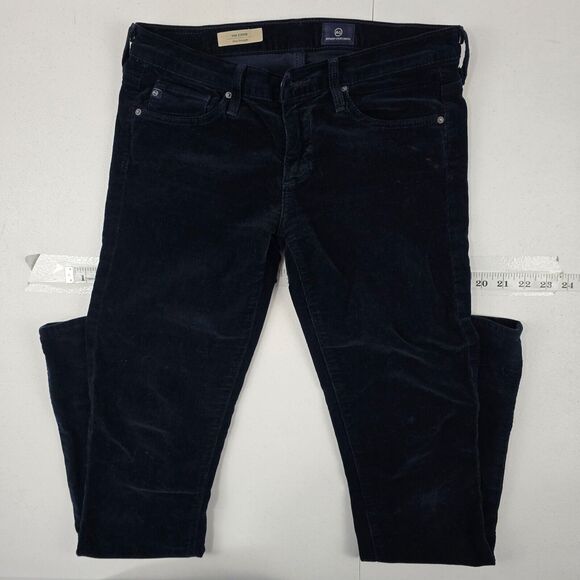 AG Adriano Goldmchied the stevie slim straight jeans‎ corduroy blue 26R 4812 - Picture 1 of 13